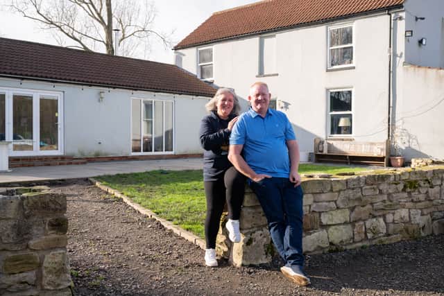 Meg and Andy will spend cash continuing to restore dream home (Photo by People's Postcode Lottery)