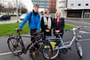 The new cycle track from Kirkstall Road to Wellington Street is the latest scheme in a £7.2 million package.