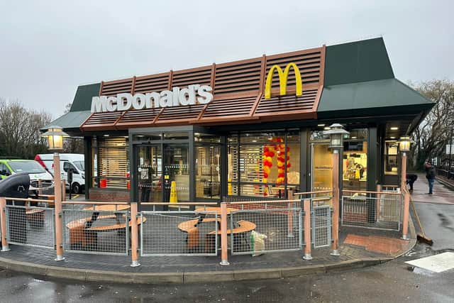 The Dewsbury Road McDonalds branch has been redesigned to improve customer experience. Photo: McDonalds.