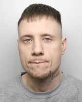 Jerome Foley, aged 32, of Halton Moor, is wanted in connection with an incident in Leeds. Picture: WYP