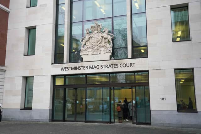 The three men will appear at Westminster Magistrates Court on Tuesday charged with preparing an act of terrorism. Photo: PA