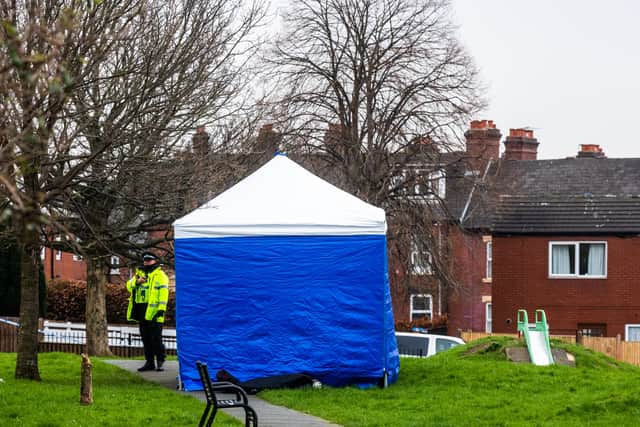Police were called at 5.16am this morning after a woman was found dead. Picture: James Hardisty