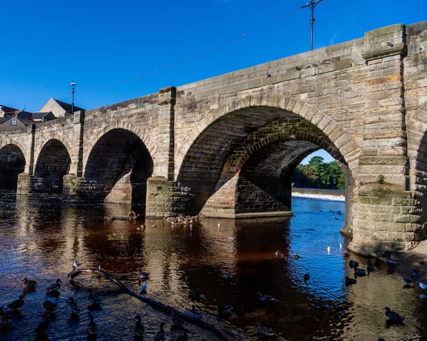 Wetherby Riverside, a spot along the River Wharfe, has been put forward by the government as one of 27 new designated bathing sites. Photo: James Hardisty.