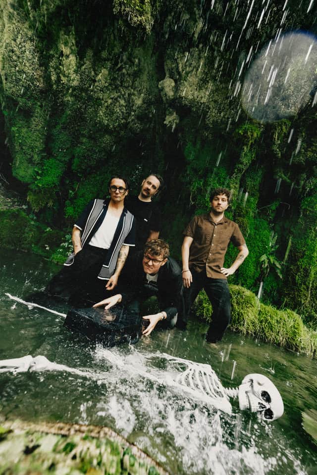 To launch the album, on Saturday the band have planned an ‘all-day takeover’ over of Leeds (Photo by Yard Act)