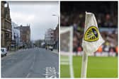 The incident followed a football match earlier that day between Leeds United and Huddersfield Town. Pictures: Google/NW