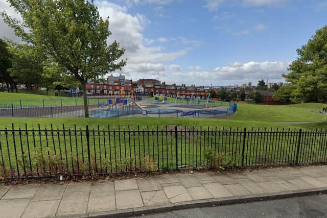 The woman was taken to Banstead Park in Harehills where she was sexually assaulted. (pic by Google Maps)