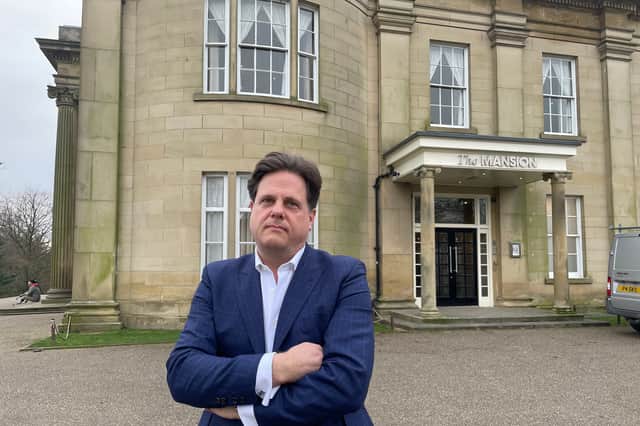 Dan Gill has been running The Mansion, at the top of Roundhay Park, for the last 15 years. Photo: National World.