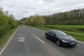 The A65 was closed after the crash on Friday between Ilkley and Addingham