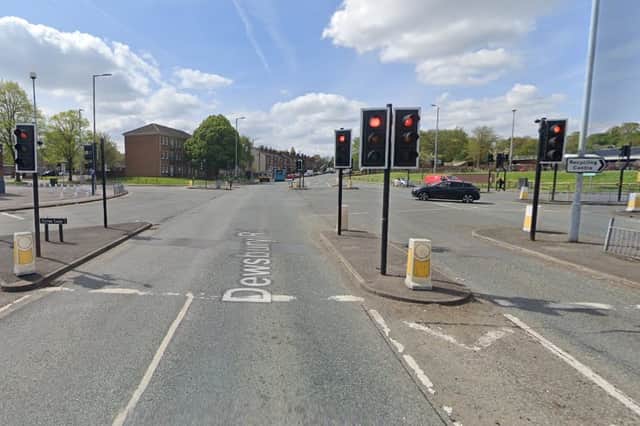 The crash happened on Dewsbury Road at the junction with Waterton Road on March 1