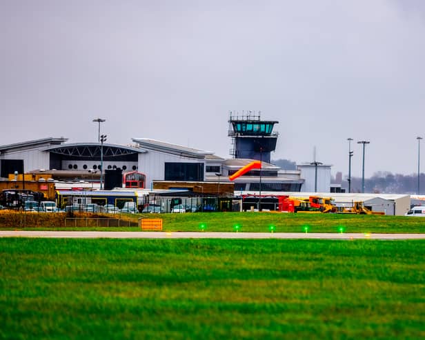 Leeds Bradford Airport is the largest airport in Yorkshire. Picture: James Hardisty