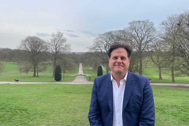 Dan Gill, 51, is among the business owners who have spoken against proposed parking charges in Roundhay Park. Photo: National World.