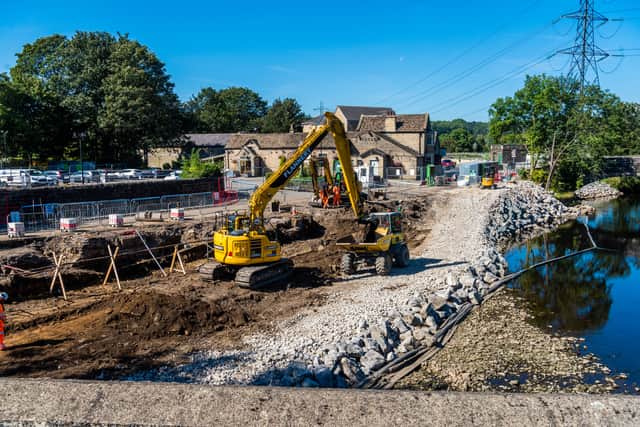 The closure of Apperley Road has been extended by a month due to adverse weather. Picture: James Hardisty