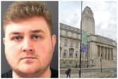 Moon has been banned from all Leeds University grounds for five years after his "odd" behaviour. (pics by NYP / Google Maps) 