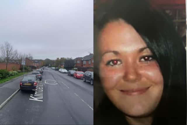 The body of Theresa 'Terri' Jordan was discovered in bushes on Kimberley Road, Harehills, on June 23, 2022 by a member of the public. Photo: Google/West Yorkshire Police.