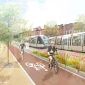 Plans for a tram system between Leeds and Bradford have been laid out.