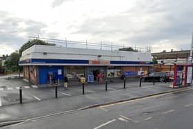 Vaughan had the blade outside Tesco on Dewsbury Road (pic by Google Map)