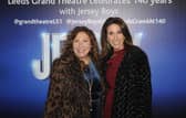 Kay Mellor and Gaynor Faye celebrate Leeds Grand Theatre's 140th anniversary in 2018. Picture: Tony Johnson