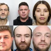 10 criminals locked up at Leeds Crown Court this week (Photos by West Yorkshire Police)