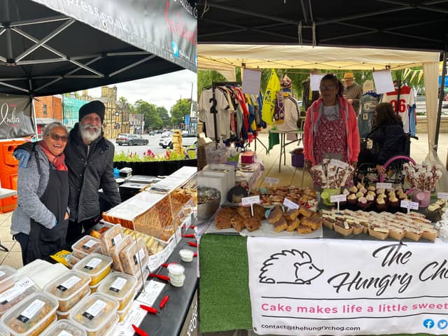 Sian's India Express and The Hungry Chog are among the traders at the first Chapel Allerton Food Festival (Photo by Chapel Allerton Market)