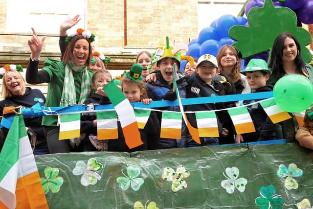 Leeds St Patrick's Day parade is back this Sunday. Picture by Steve Riding/National World