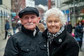 Alan and Carol Walker have become familiar faces in Leeds city centre