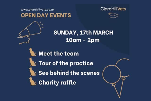 Claro Hill Vets Open Day is Sunday, March 17, 10am to 2pm