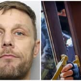 Boddy was jailed after his double break-in in Leeds city centre. (pics by WYP / National World)