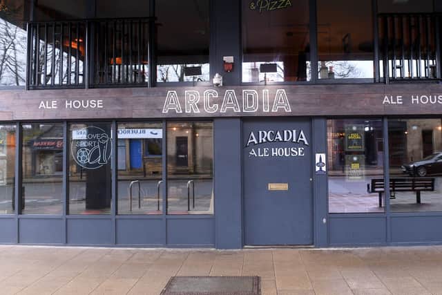 Arcadia Ale House has been letting groups taking on the Otley Run to go in for a drink for the last month.
