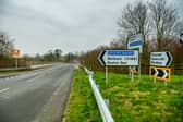 Tenter Hill Bridge, which carries Thorner Road over the A1(M), will shut for a period of five weeks from March 21. Picture: James Hardisty