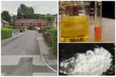 The lab capable of making kilogrammes of mephedrone was found in the outhouse of a property on Wykebeck Place. (pics by Google Maps / National World)