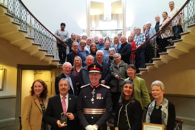 The prestigious King's Award was presented to the Friends of Roundhay Park on March 11.