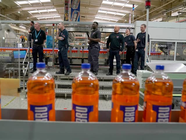 Jobs in Leeds have been put at risk as drinks company AG Barr proposes the closure of sites as part of a business reorganisation, including its office on Century Way. Photo: Andrew Milligan - Pool/Getty Images.