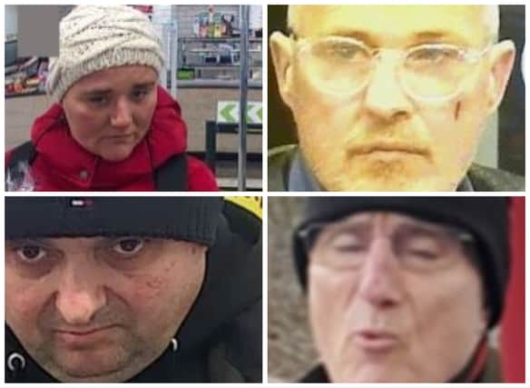 The following gallery features the faces of people wanted by West Yorkshire Police