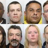 11 of the criminals handed jail sentences in Leeds this week.