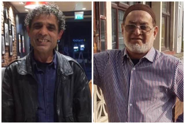 Abdullah Mirzada (left) and Khaja Raisoddin were killed on Hill Top Mount in Harehills where they lived. (pics by WYP)