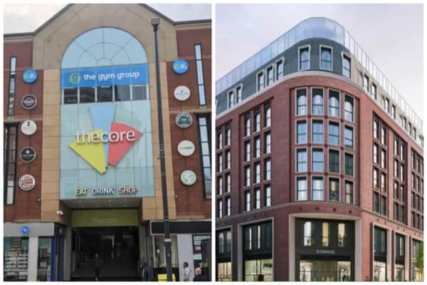 The Core Shopping Centre is set to be knocked down to make way for new shops and student flats. Pictures: LDR/LCC