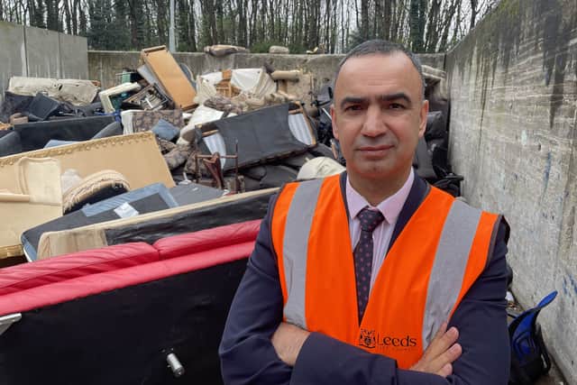 Mohammed Rafique said that the council would have a "zero tolerance" approach to fly-tipping. Photo: National World.