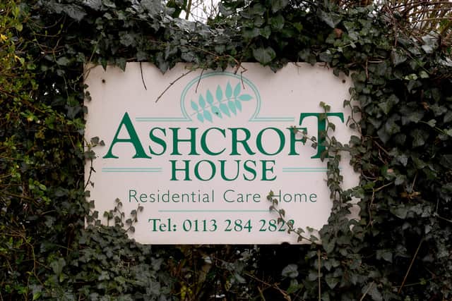 Ashcroft Care Home has been placed under special measures by the Care Quality Commission.