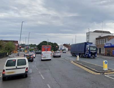 The A61 Regent Street remains closed in both directions from Skinner Lane to Byron Street following the incident.