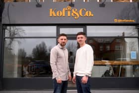Harrison Pinder (left) and his brother George are opening Kofi and Co in Roundhay this spring (Photo by National World/Simon Hulme) 