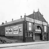 Abbey Picture House on Abbey Road pictured in August 1937. It had opened on September 22, 1913. It was closed on October 8, 1960 with the last film shown Idle on Parade starring William Bendix.
