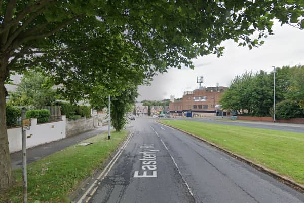 Police are investigating after a 16-year-old boy was stabbed in a ginnel between Easterly Road and Hovingham Avenue on March 24. Photo: Google.