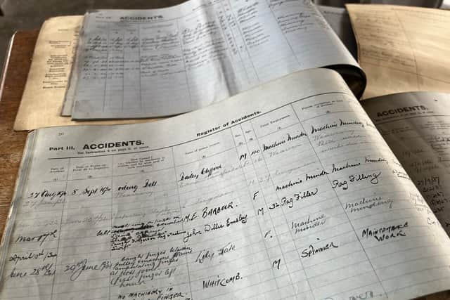 The historic employee records were found stashed in a box by curators at Leeds Industrial Museum, which was once a massive, globally renowned hub for wool and fabric production. Photo: Leeds City Council