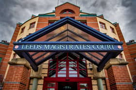 Both men have been remanded in custody to appear at Leeds Magistrates Court tomorrow. Picture: James Hardisty