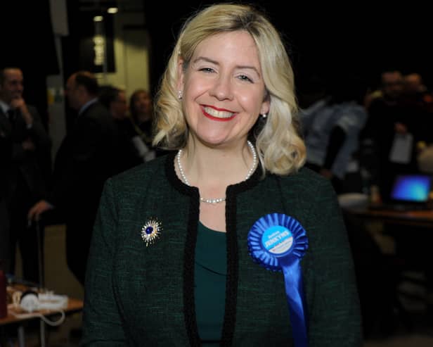Morley MP Andrea Jenkyns said she thought about 'quitting' over an abusive email that referenced her six-year-old son. Photo: Steve Riding.
