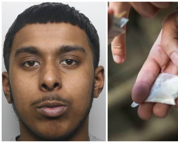 Ahmed refused to explain why he was involved in drug dealing, thus giving up a chance to have his sentence reduced. (pic by WYP / National World)