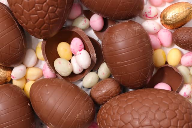 Easter eggs.
