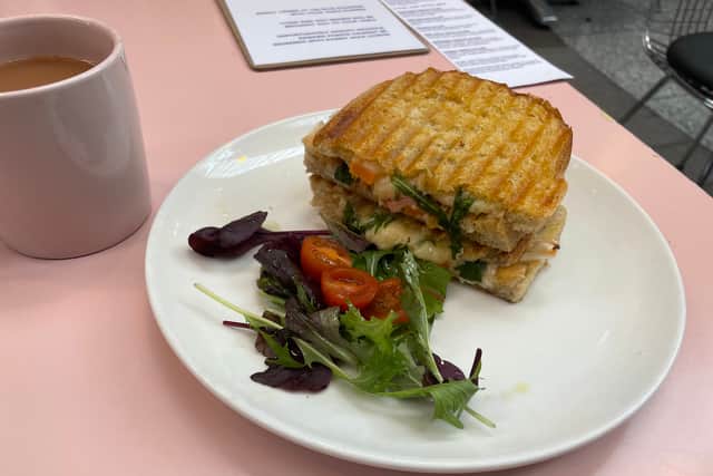 The kimchi toastie at Rabbit Hole Coffee, in the Victoria Quarter. Photo: National World.
