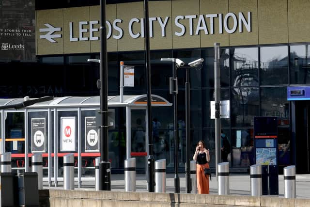 The fight started at the McDonald's at Leeds train station.
