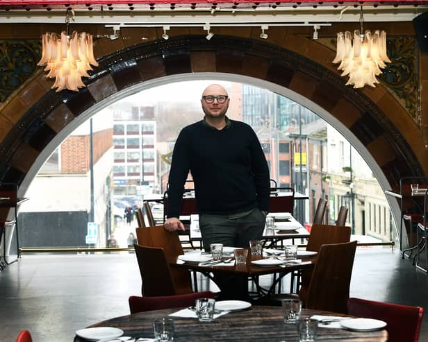 Jimbob Phillips, one of the directors of Stuzzi Leeds, which has been crowned among the best Italian restaurants in the UK (Photo by Jonathan Gawthorpe)